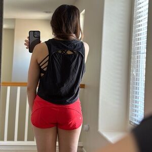 lululemon Crop Tank Size 4 Black